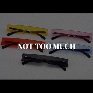 “Not too much” sunglasses
